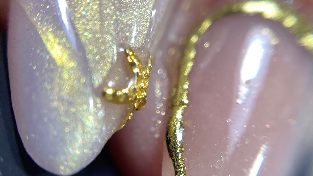 Nail arte em gel —tutorial