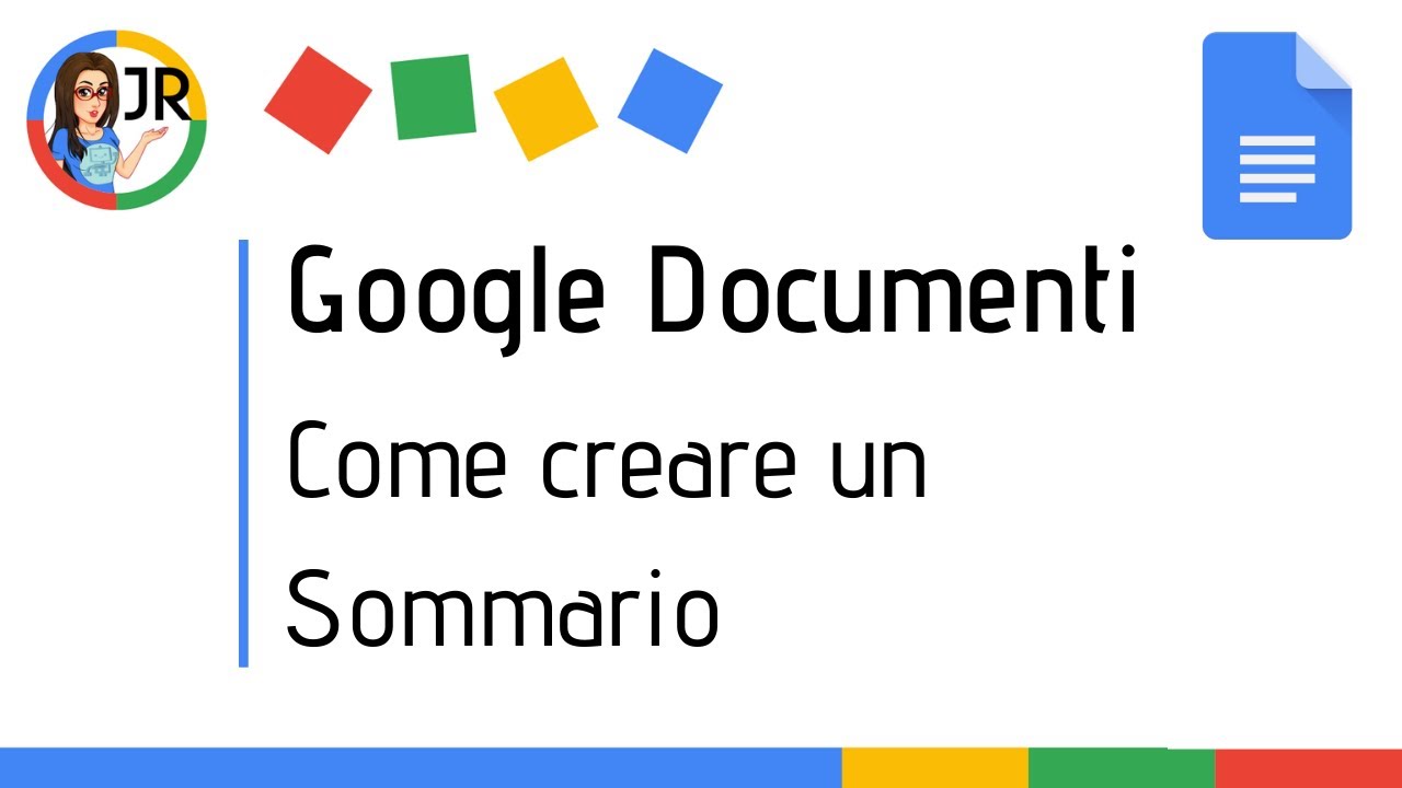 Google Documenti: come creare e aggiornare un sommario