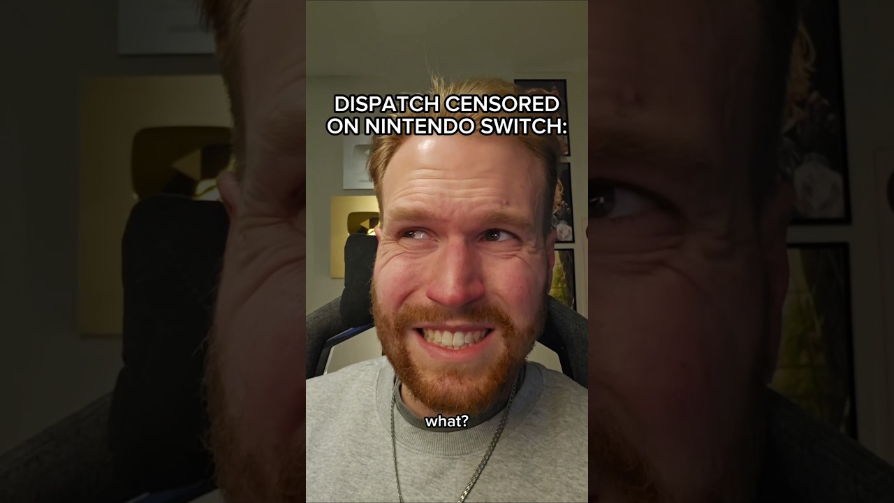 DISPATCH CENSORED ON NINTENDO SWITCH #shorts