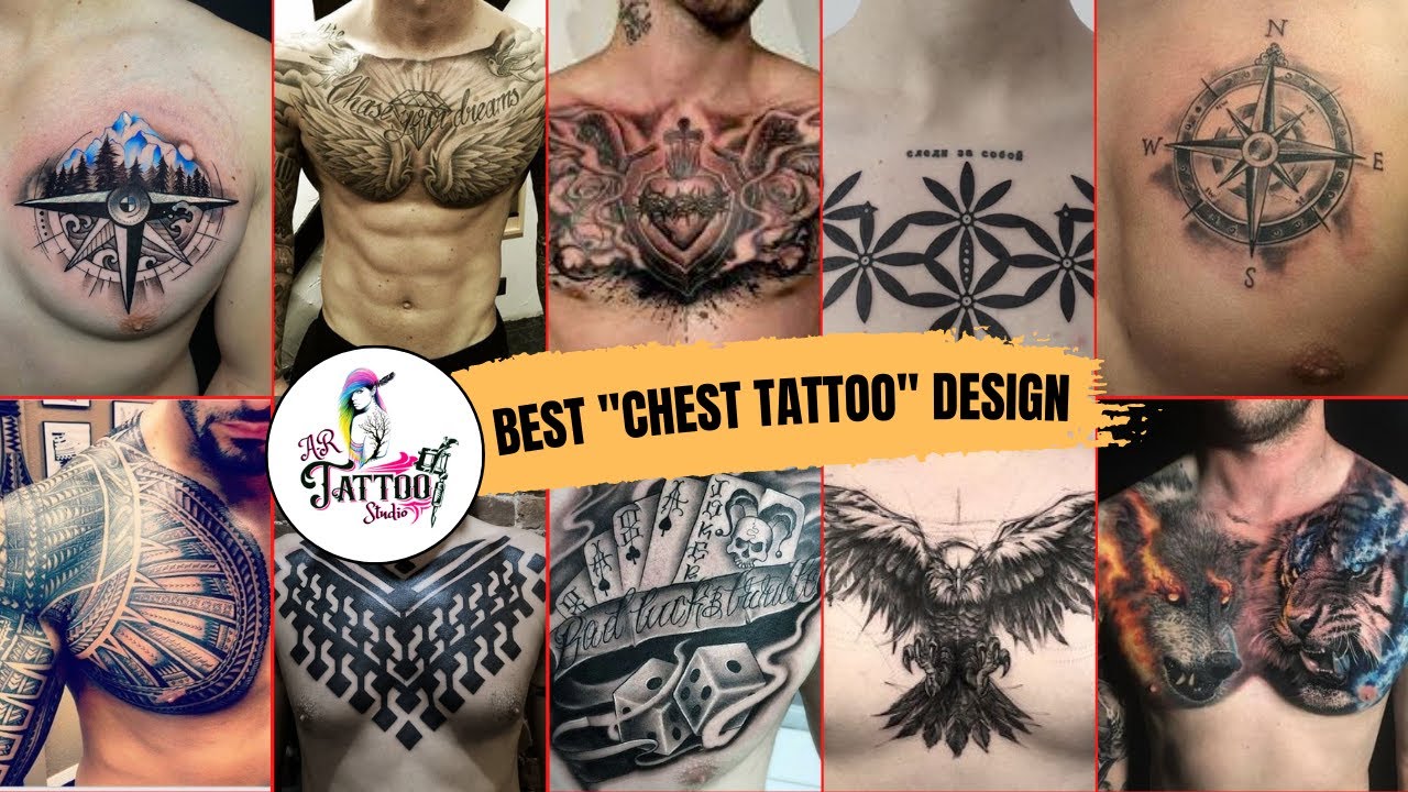 Best  Chest Tattoos For Men - Chest Tattoo Meaning - Symbolic Chest Tattoo Ideas - Chest tattoos