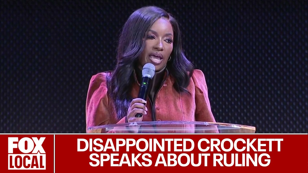 Crockett disappointed in ruling over Dallas County voting hours