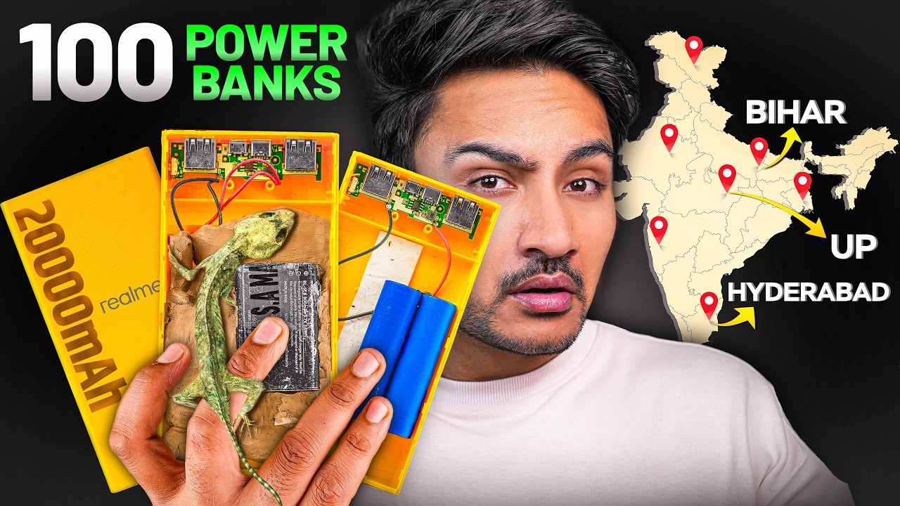 100 POWERBANKS from All Over India - SCAM EXPOSED🤯