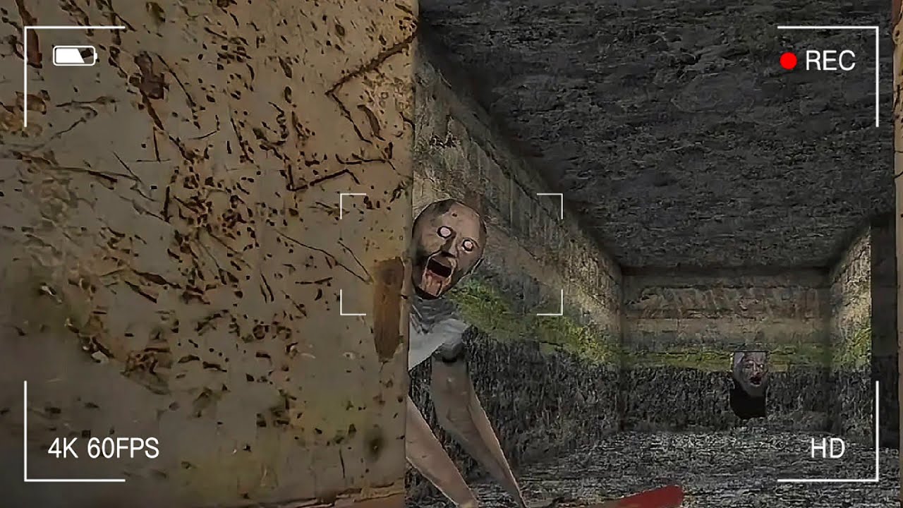 4K SEWER FURIOUS ESCAPE | Granny 4K Ultra HD (V;1.8)