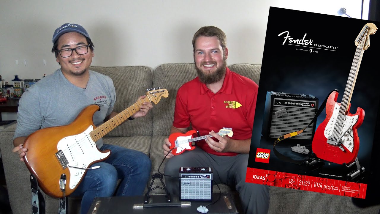 How Accurate is the LEGO Fender Stratocaster Guitar Set?