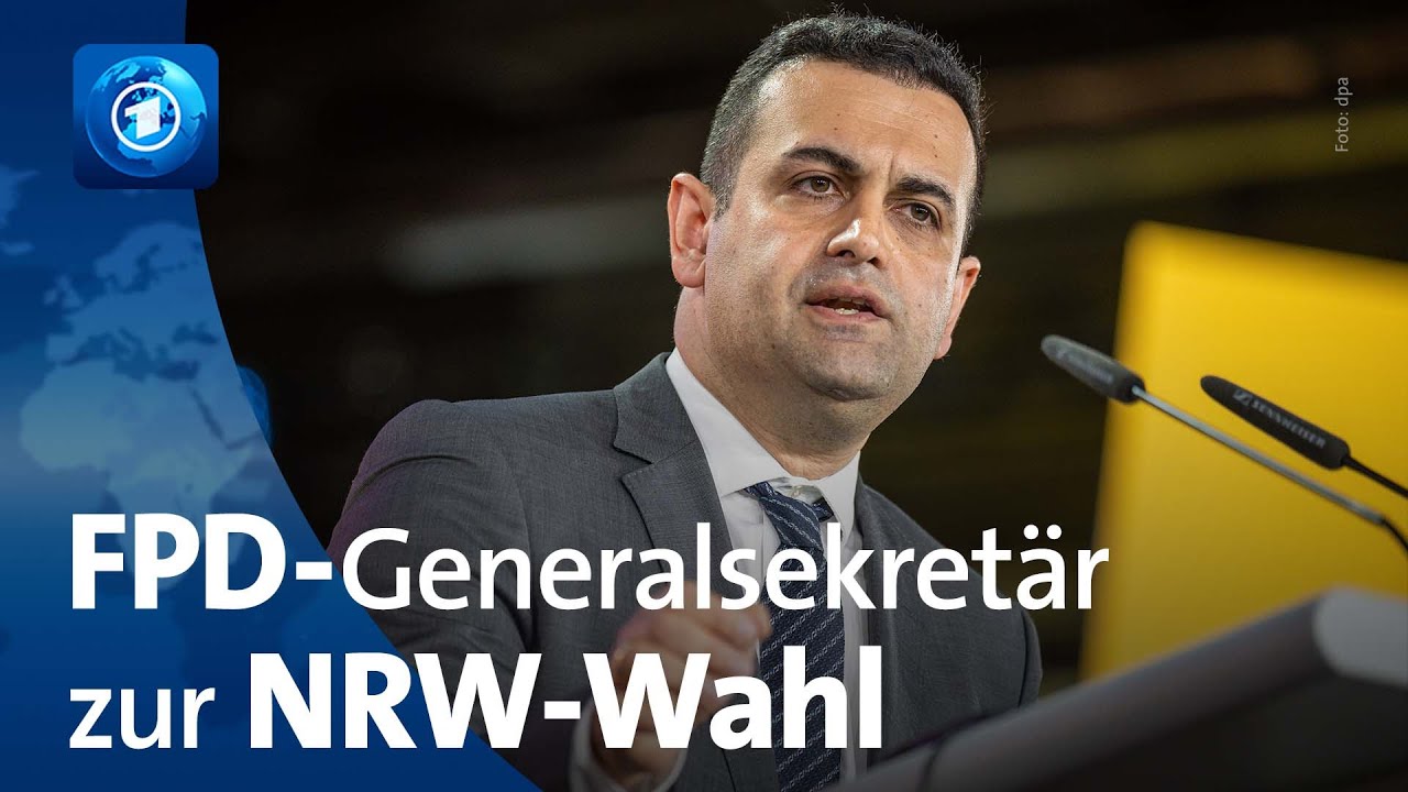 Nach der Landtagswahl in NRW: Interview mit FDP-Generalsekretär Djir-Sarai