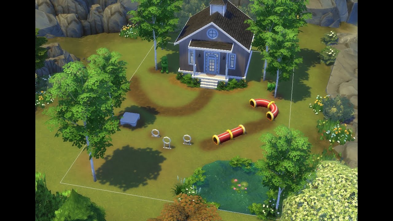 The Sims 4 Cats and Dogs Speed Build Home