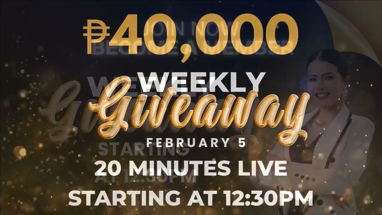 Weekly giveaway February 05 Full Video