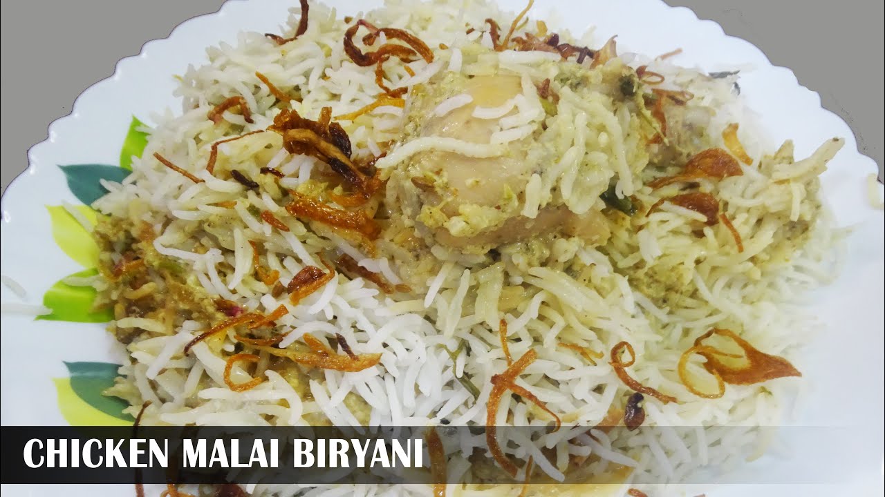 CHICKEN MALAI BIRYANI | चिकन मलाई बिरयानी | MALAI BIRYANI | EID SPECIAL | CLASSICRAFT FOODS