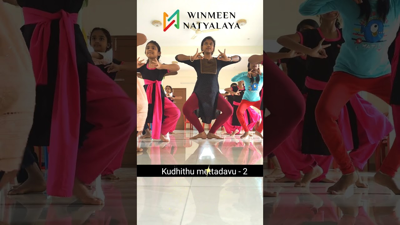 Кудхитху меттадаву 2 #dance #bharatanatyam #adavu #danceclass #indiandance #classicaldance #dancer