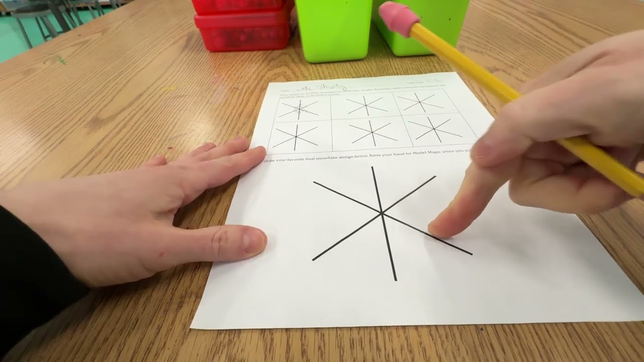 Design your model magic snowflake