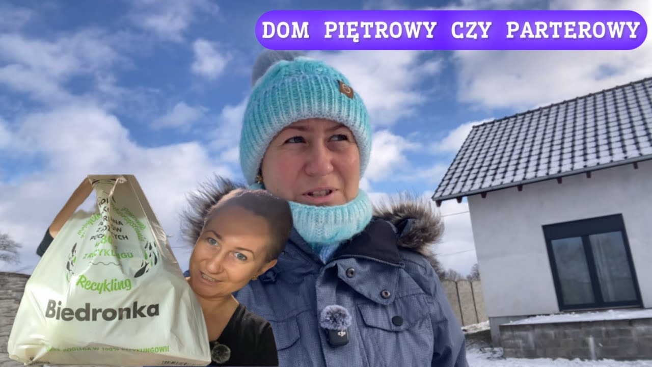 DOM PIĘTROWY CZY PARTEROWY | ZAKUPY Z BIEDRONKI W POLSCE 
