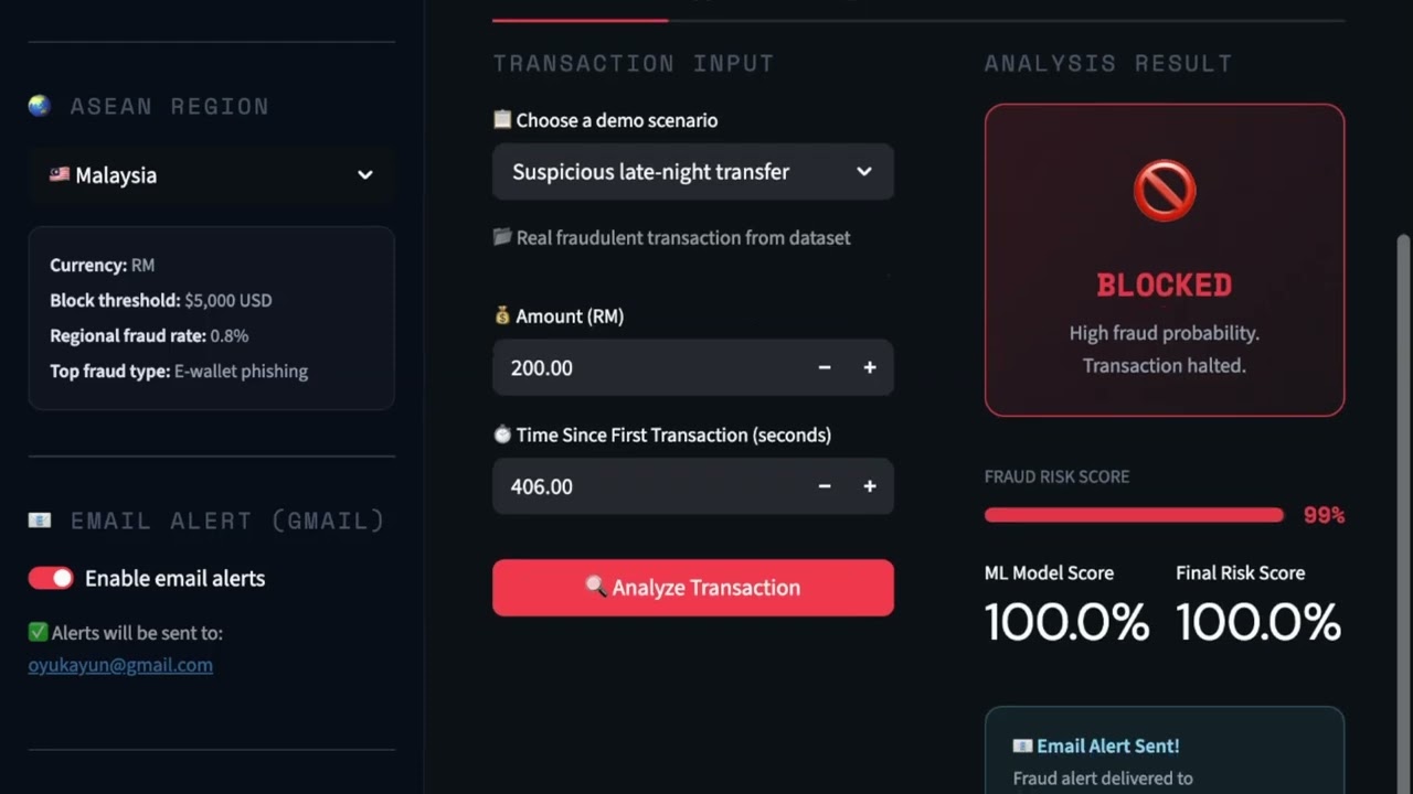 Fraud Shield &mdash; Real-Time AI Fraud Protection for the Unbanked | V Hack 2026