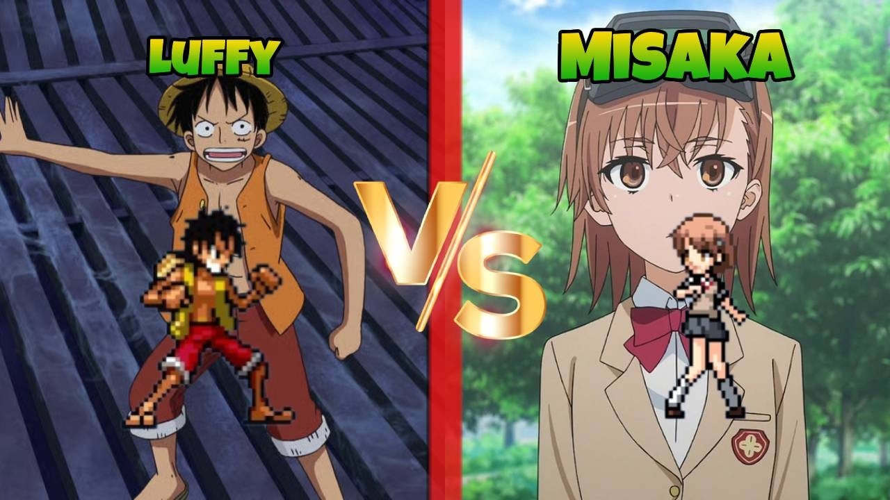 Jump Force MUGEN Luffy vs Misaka