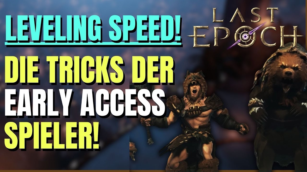 LAST EPOCH Leveling Guide - 5 KURZE TIPPS wie ihr nicht abgehängt werdet (lvl100 egal welche Klasse)