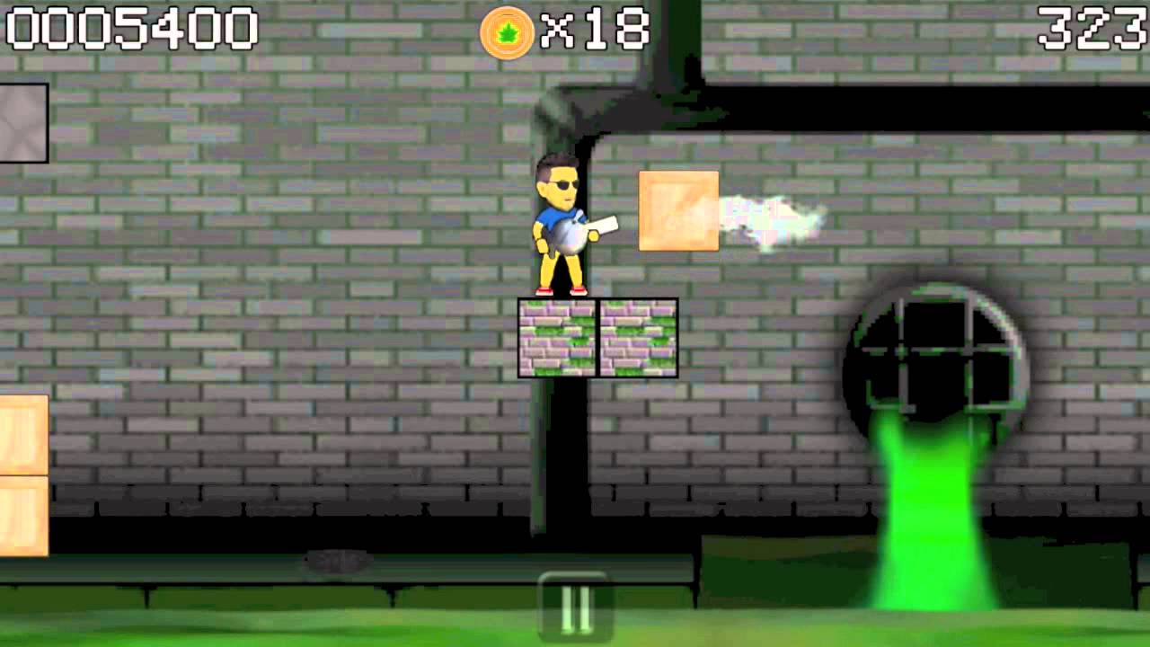 Johnny No Pants: Weed Trek Alpha Gameplay