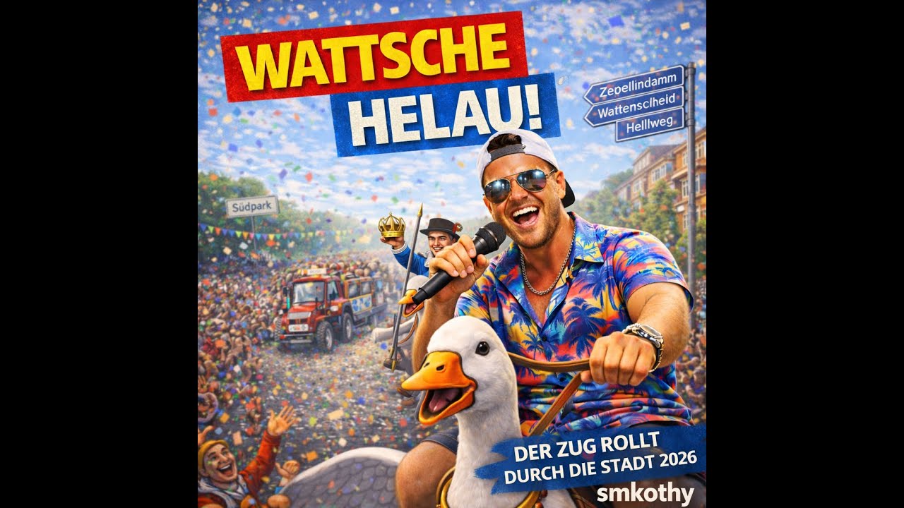 🎉 DER ZUG ROLLT DURCH DIE STADT - WATTSCHE HELAU 