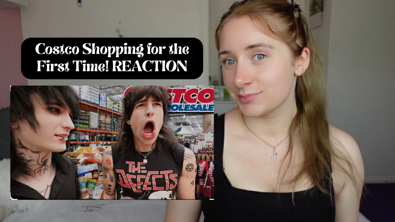 Reacting to Jake Webber Costco Shopping for the First Time!