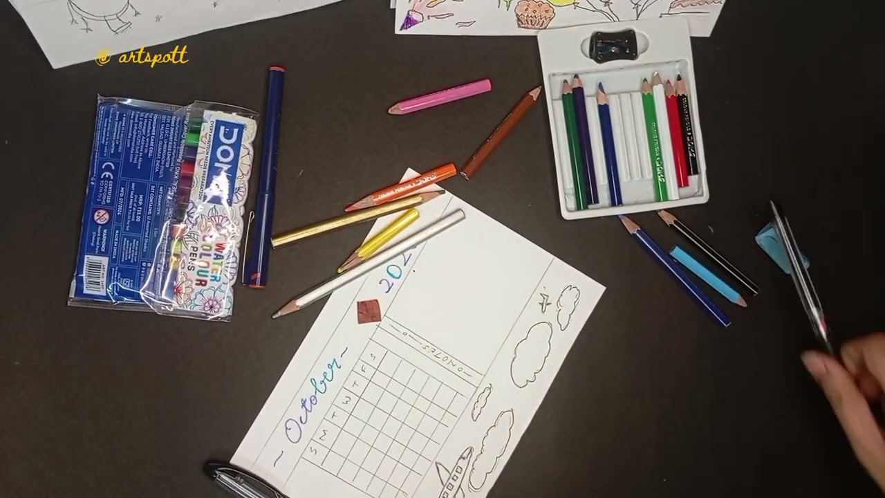 🎉 New Year, New Vibes! 🚀 DIY Calendar Magic at Lightning Speed |@ArtopusIndia 