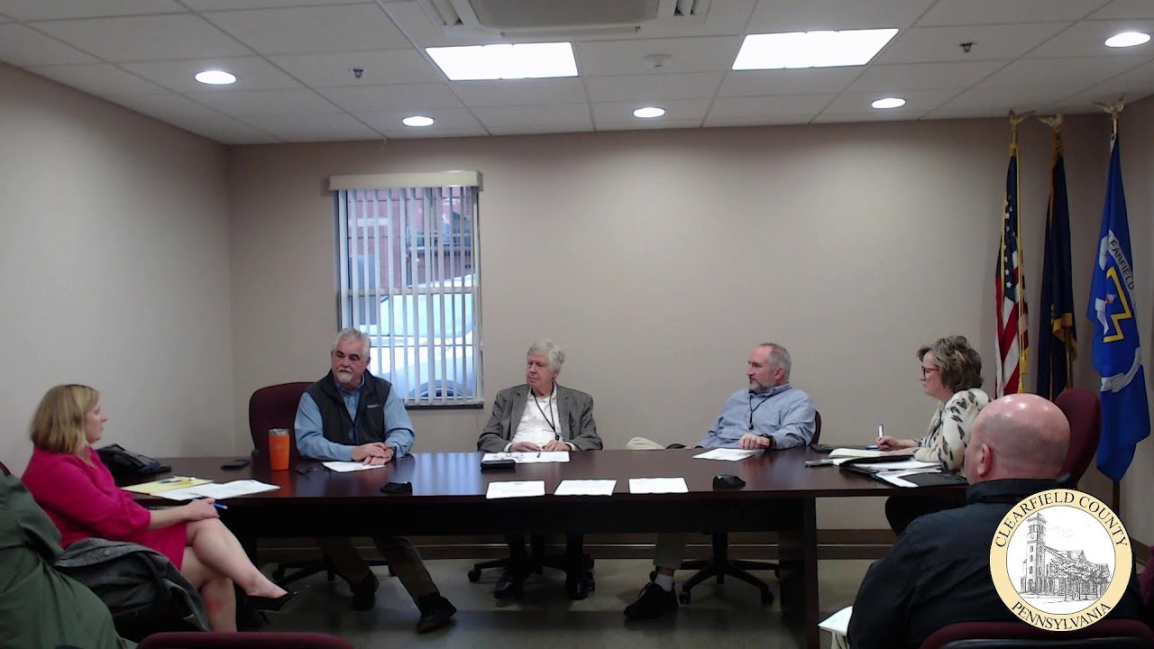 Clearfield County Commissioners' Meeting (11/12/2025)