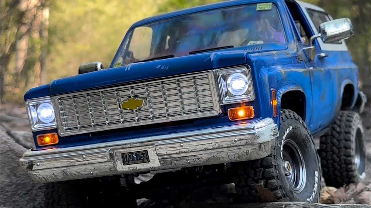 Scale Driven: RC4WD Chevy K5 Blazer 1:10 Scale RC Crawler with B-Roll #scalecrawling #leafsprings