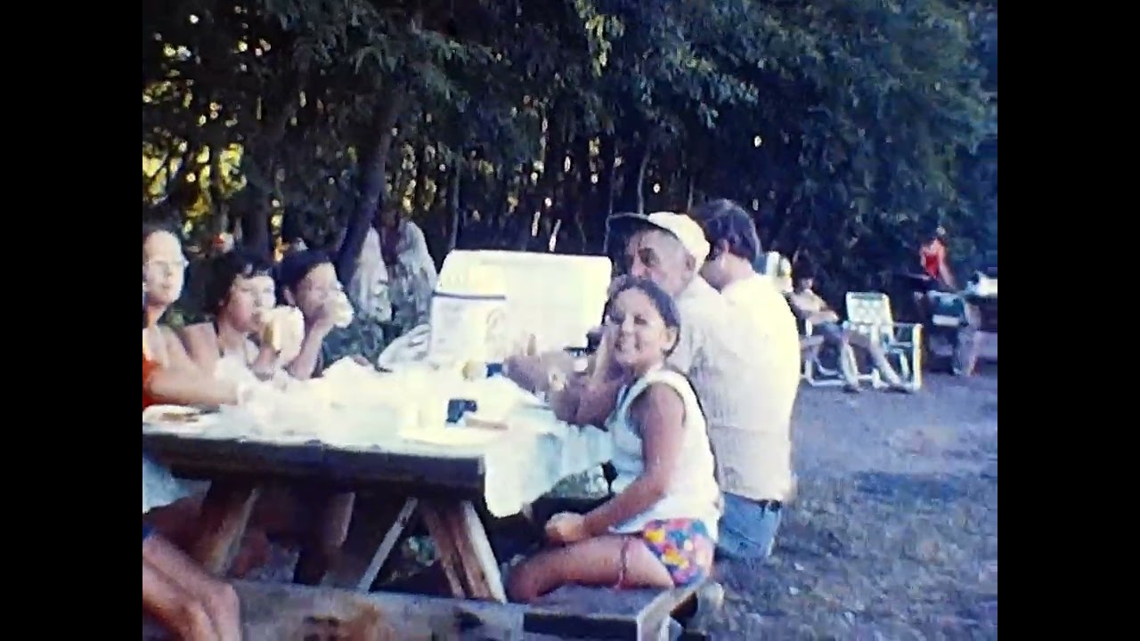 Summer Scenes 1970s Amusement Ride, Pool, Lake, Family