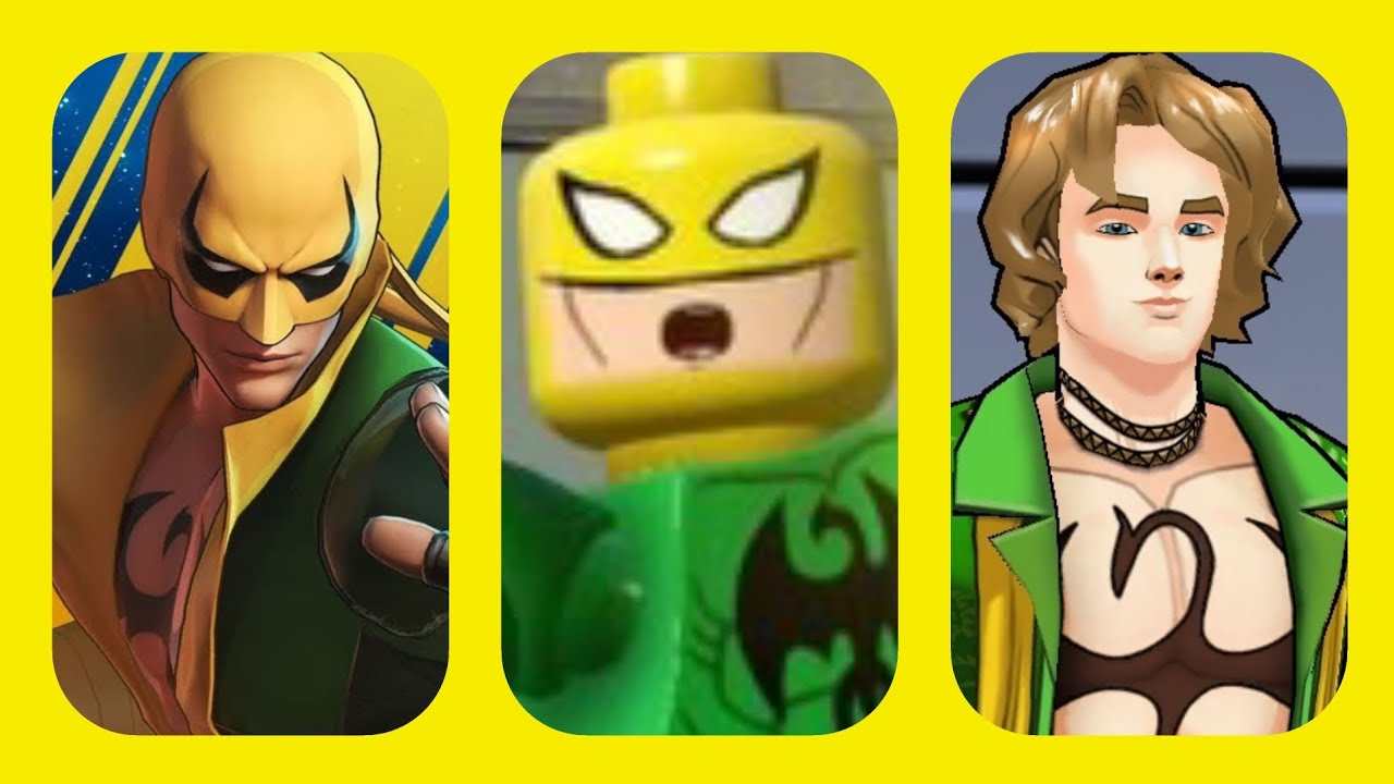 Evolution of "Iron Fist" in Video Games (Marvel Comics)