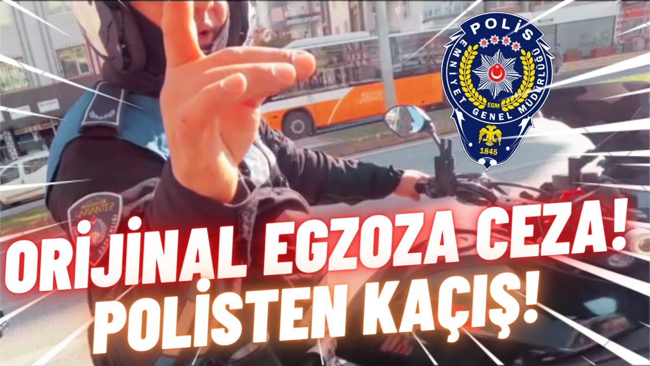TÜRKİYE'DE POLİSTEN KAÇAN VE CEZA YİYEN MOTORCULAR! #3 | Orijinal Egzoza Ceza Kesti! (2025)