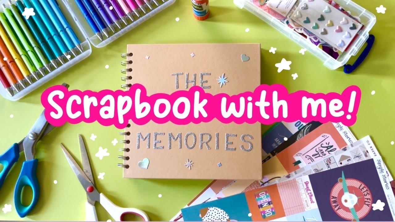 scrapbook with me!