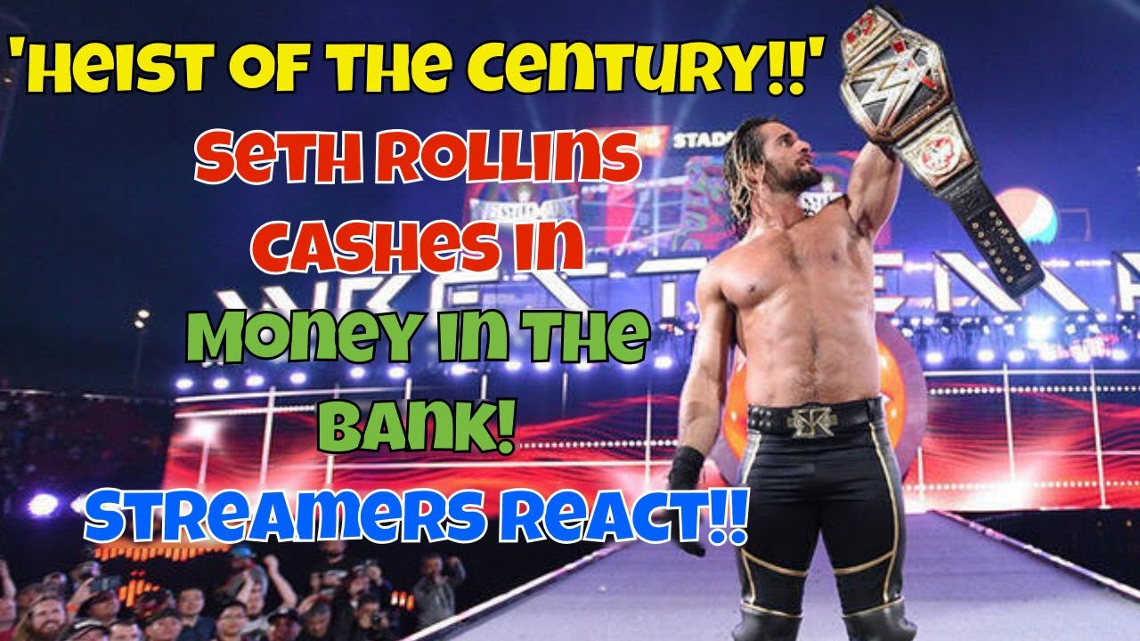 Streamers React Classics! The Heist of the Century! Seth Rollins Cashes in! #wwe #sethrollins #mitb