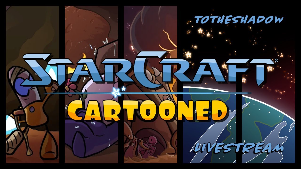 StarCraft Cartooned Livestream | Command and Cartoon (Ep. 9)