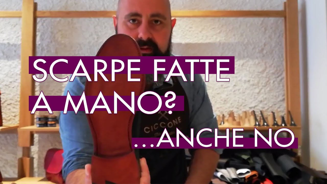 Scarpe fatte a mano? Anche NO!