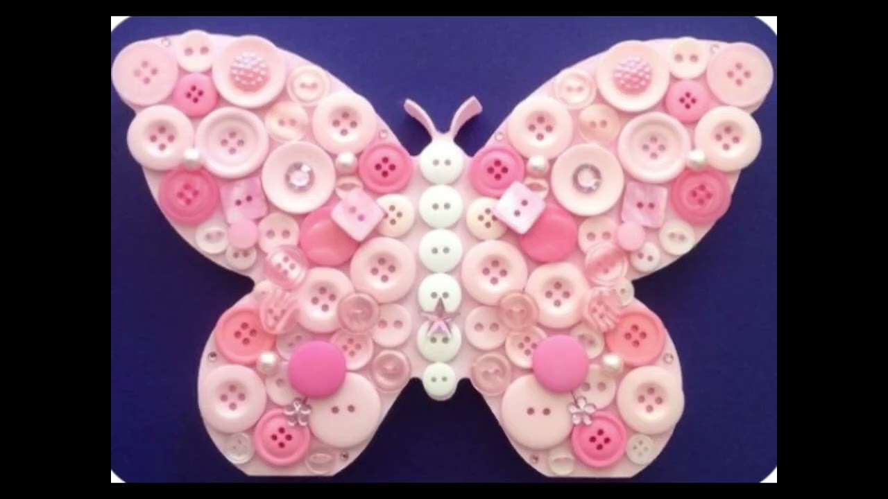 #Buttonart/craftideas #Button art/craft ideas