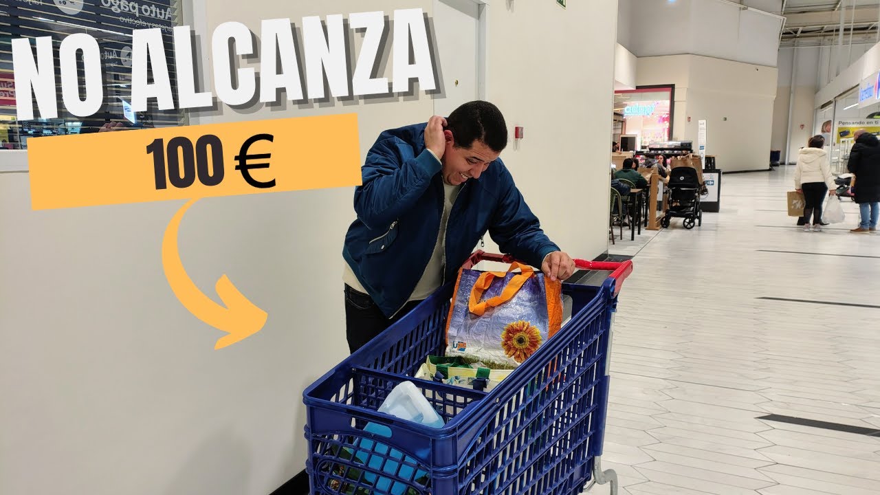 💶 Esto fue lo que pudimos comprar en el Carrefour con 100 Euros 💸