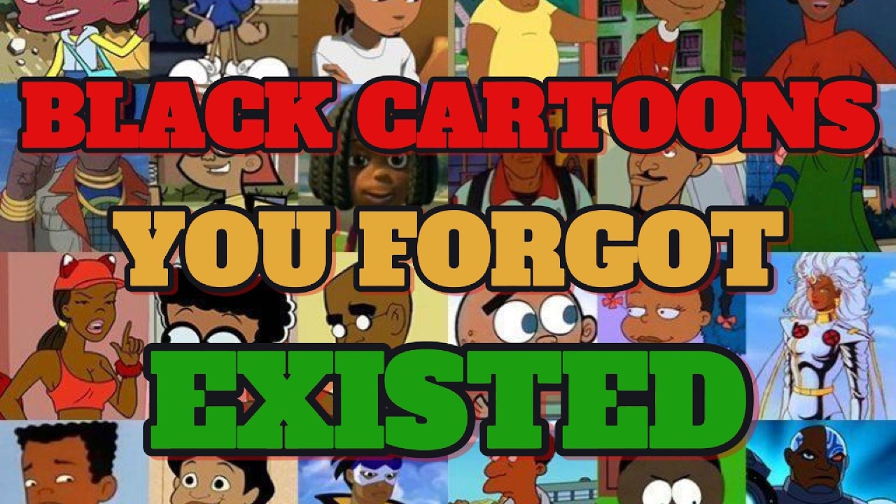 Black Cartoons You Forgot Existed | #blackhistorymonth