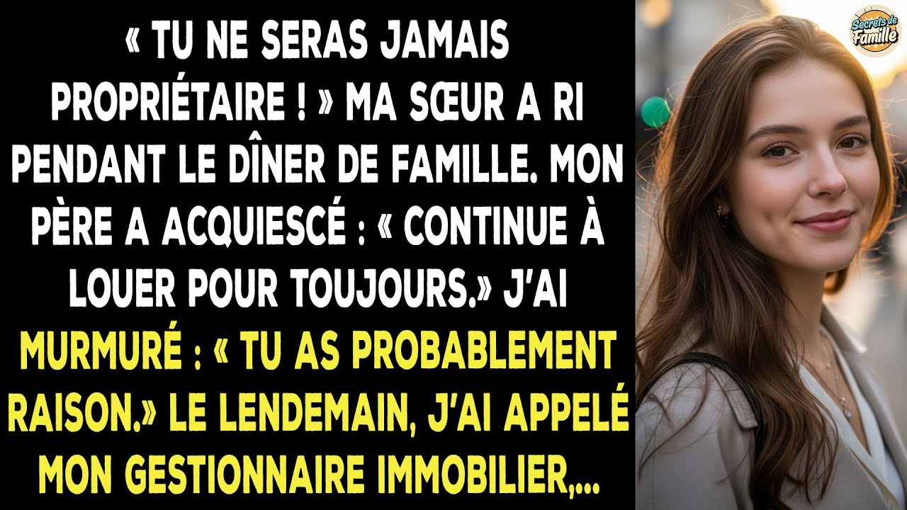 Malgré Les 3 200€ De Loyer Versés Depuis 2 Ans, Ma Sœur Dit Que Je Ne Possède Rien.