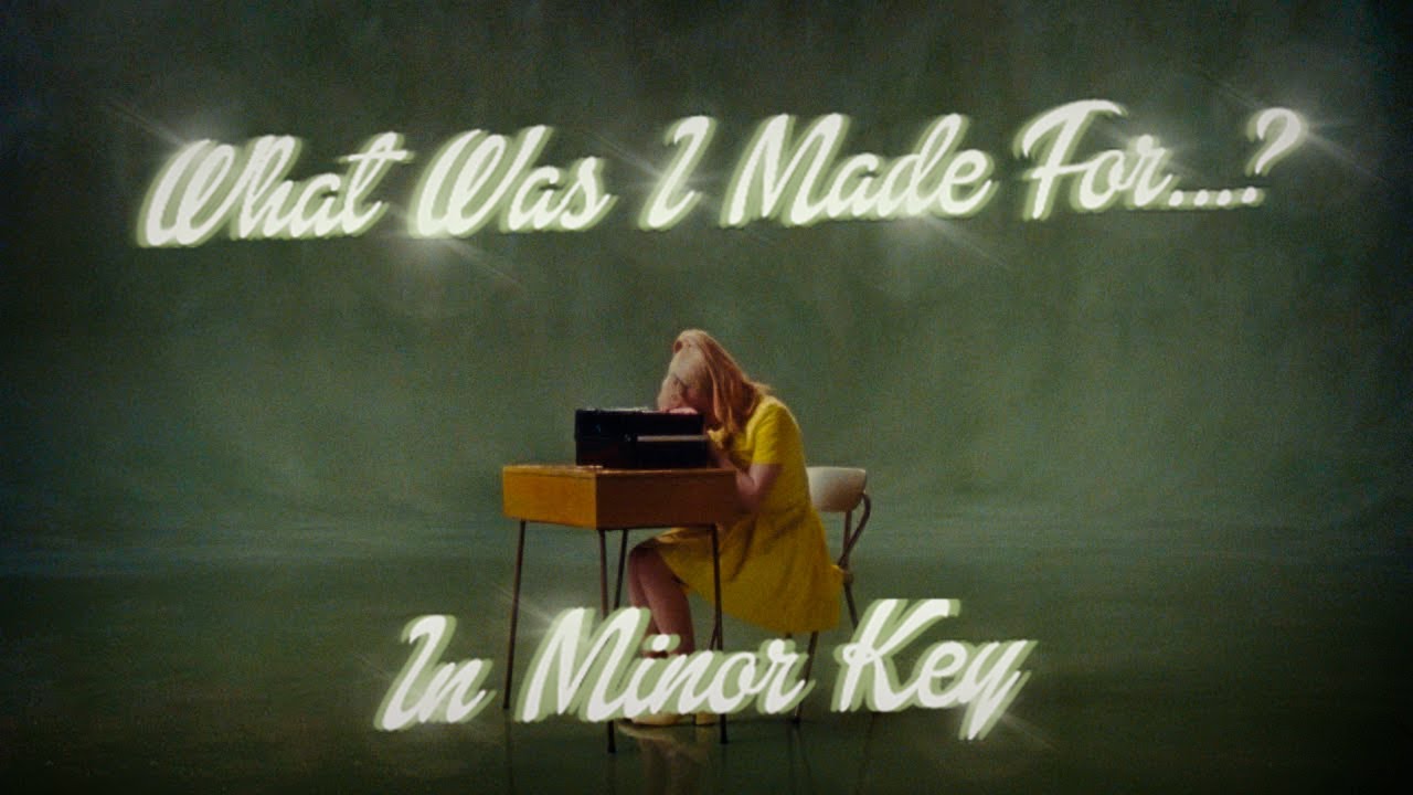 What Was I Made For? · By Billie Eilish · Minor Key [Full Audio] 😢 😭 🌬️ 👗 🧥