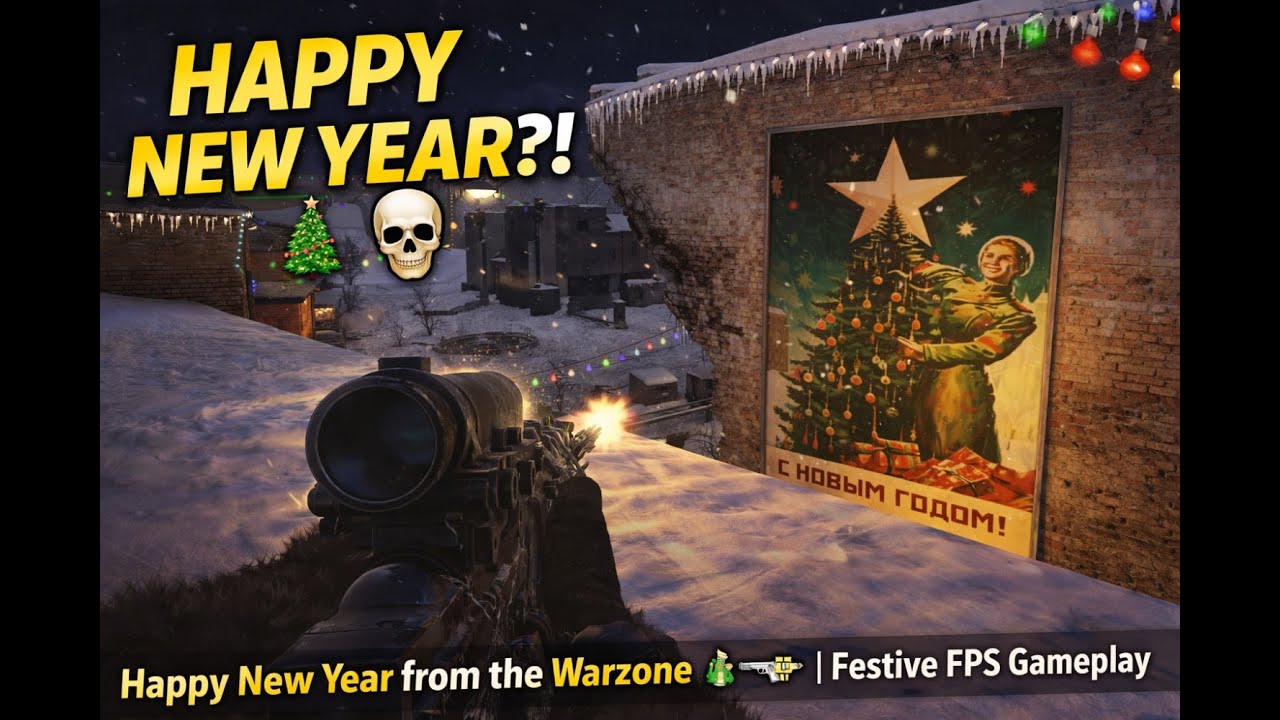Happy New Year… From the Warzone 💀🎄