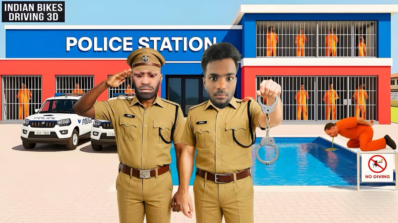FRANKLIN’S HOUSE UPGRADE IN POLICE STATION INDIAN BIKE DRIVING 3D