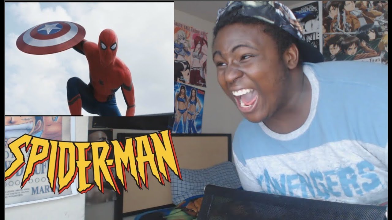 Marvel's Captain America: Civil War Trailer #2 Reaction | Spiderman Is Here!!!