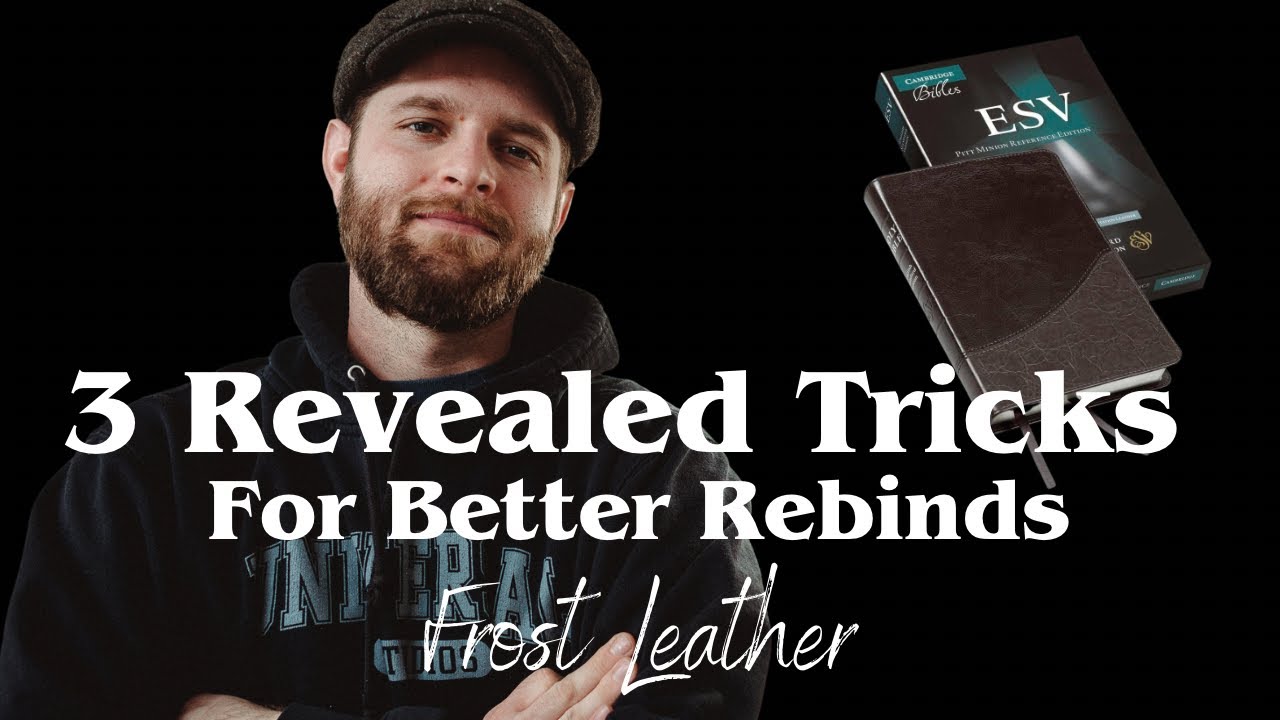 Bible Rebinding Methods You Want To Know About
