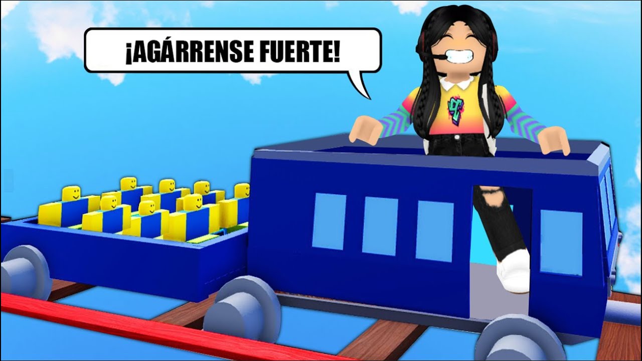 Conduzco para llevar ni&ntilde;os a la Escuela EXTREMO  🚌💀roblox | paolazgames