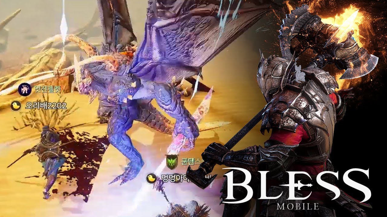 Bless Mobile (KR) - Open world gameplay preview