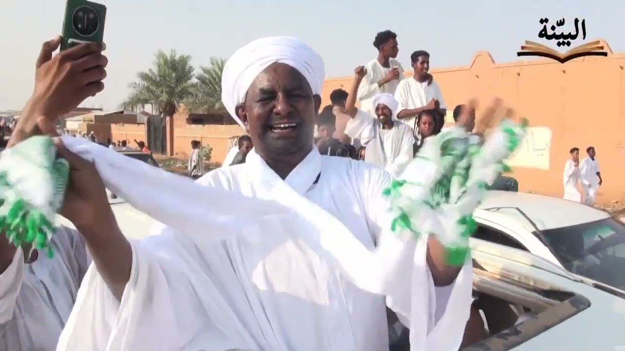 مشاهد رائعة جداً زفة المولد النبوي الشريف - عد بابكر - شرق النيل 