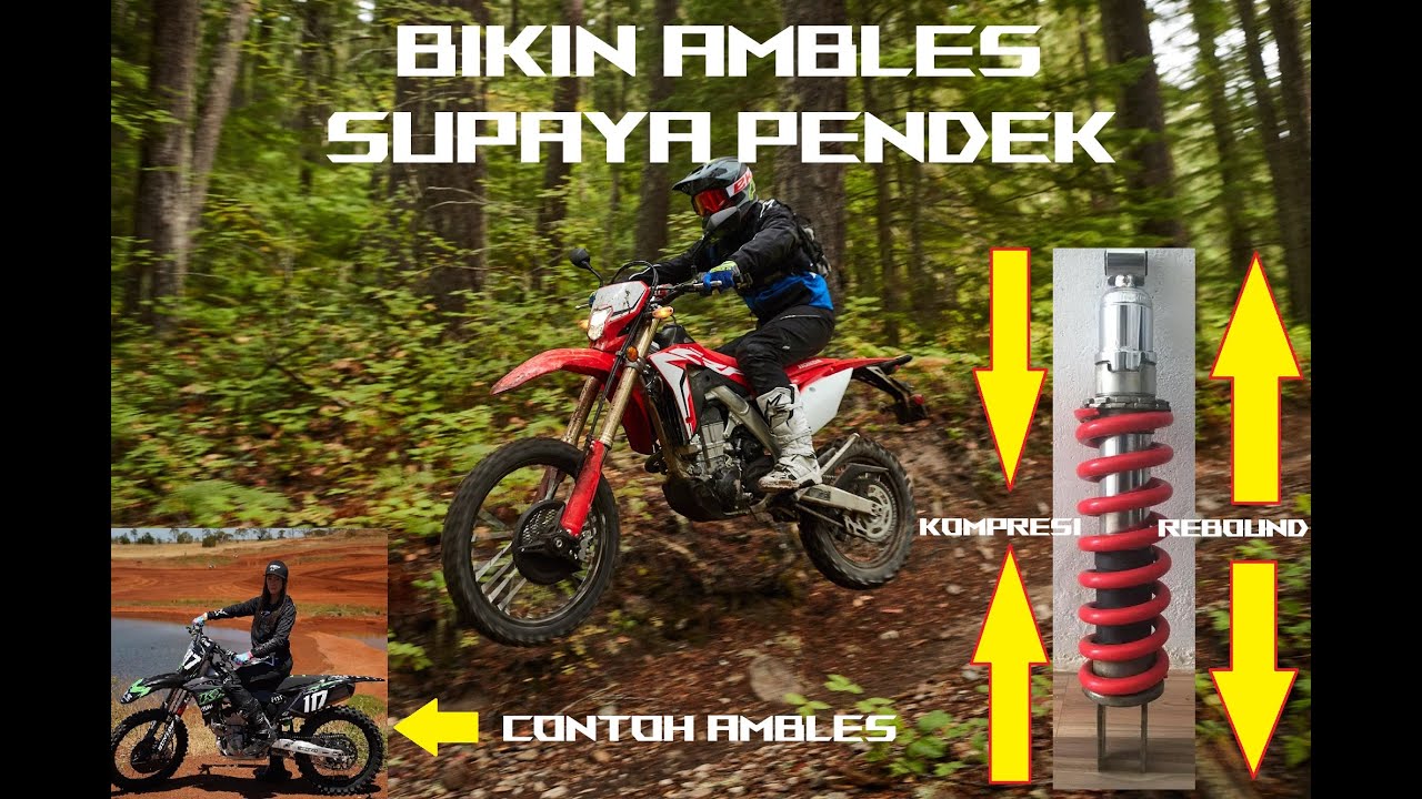 tutorial seting monoshock standart honda CRF