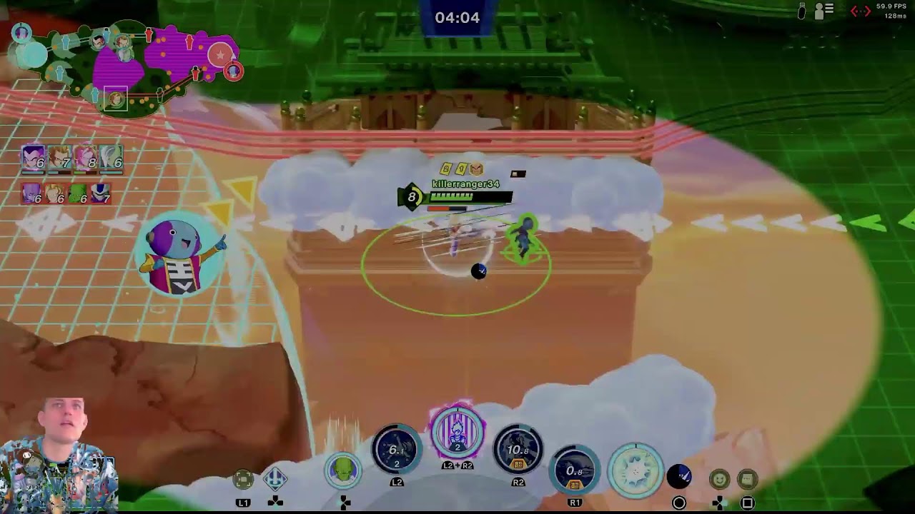 Dragon Ball Gekishin Squadra super vegito time