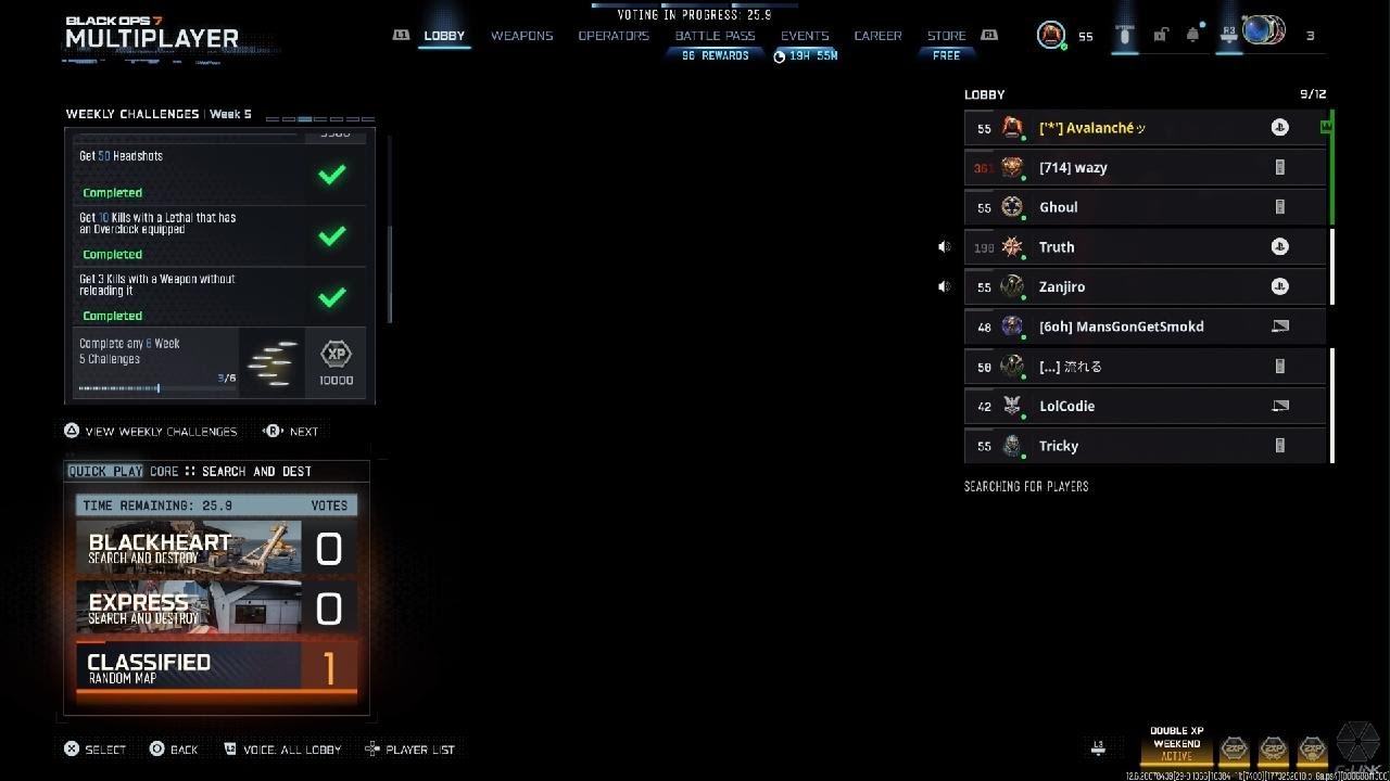 - ran into simps then cooked em
