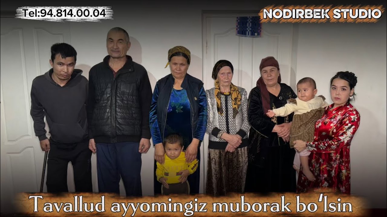 NODIRBEK STUDIO 27.02.2026 Beshuy tabrik Zaynab opa. ☎️Murojaat uchun tel:94.814.00.04. 94.591.10.20