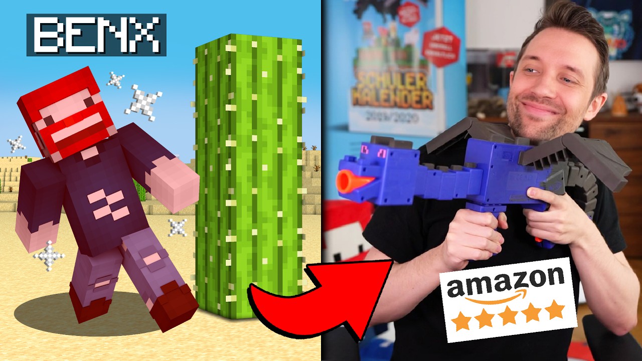 Wenn ich Schaden bekomme, muss ich komische Minecraft Produkte kaufen...
