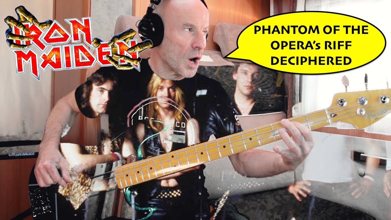 Phantom Of The Opera's RIFF deciphered. Complete tutorial