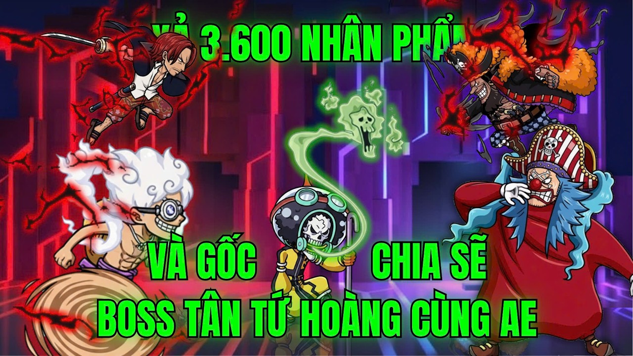 HUYỀN THOẠI HẢI TẶC - 4 TEAM BOSS HƠI HƠI TỐI ƯU CHO AE THAM KHẢO...CÙNG NHAU SĂN 4 TÂN TỨ HOÀNG...
